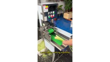 Lemongrass cutting machine vegetable cutting machine