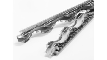 Spiral Finned Tube Without Dust Deposition