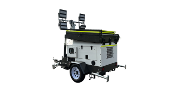 9 meter high diesel light tower