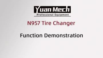 N957 Tire Changer 20 inch Run Flat Tire Operation.mp4