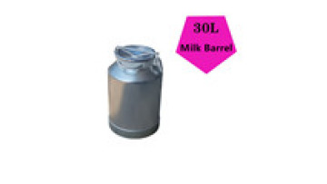 30L pure Aluminum Alloy Milk Bucket Transport Barrel Airtight Tank CG-30L Roasted Lamb Milk Bucket1