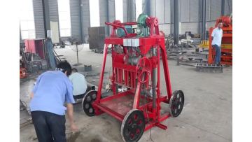 hollow brick making machine