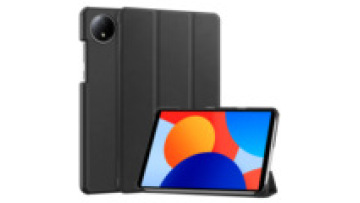 Leather Tri-Folding Stand Magnetic Case for Xiaomi Redmi Pad SE 8.7 Inch (2024)1