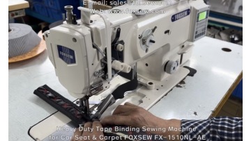 Heavy Duty Tape Binding Sewing Machine for Carpet and Car Seat FOXSEW FX-1510NL-AE