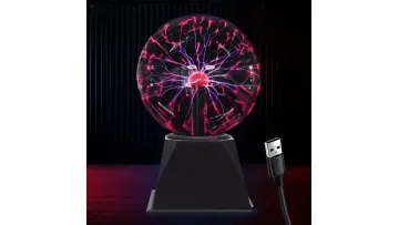 5-Inch Interactive Plasma Ball with Touch and Sound Sensitivity1