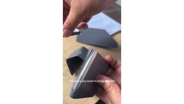 powder coated steel