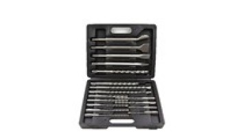 High Quality 17 PCS SDS Plus Rotary Hammer Drill Bit Set Stone Drills and Chisels for Masonry Concrete Brick Impact Drills1