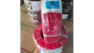  Silicone braid wire UL3122 18# RED