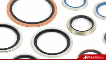 Stainless Steel304 316 Dowty Seal Copper Washer Gasket Zink Plated Bonded Seal1