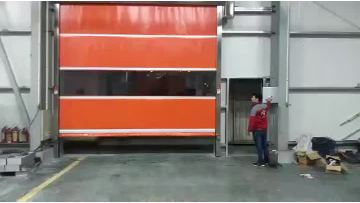 PVC high speed shutter door 