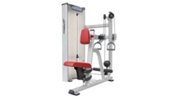 gym equipment seated row exercise strength machine