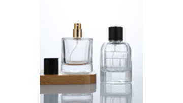 Hot Selling Factory Price Custom Transparent Frosted 30ml 50ml 100ml Cylinder Round Glass Perfume Spray Bottle1
