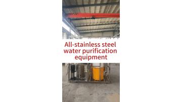 Full Stainless Steel Water Purification Equipment for Industrial Water Treatment