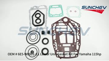 6E5-W0001-C1 Lower Unit Gasket Kit