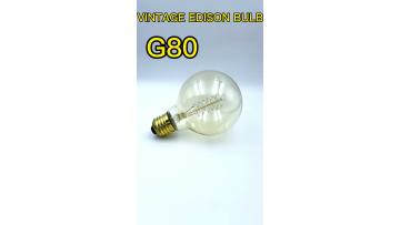 Edison style carbon filament home decoration bulbs