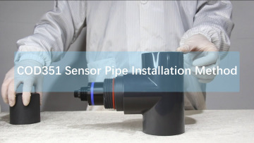 COD351 Online COD Sensor Pipe Installation Method
