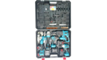 Five-piece Set Brushless Multifunctional Cordless Power Tool Set Keyless Drill Lithium Battery Customizable  Electric Charging1