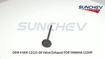 6EK-12121-00 Valve Exhaust 