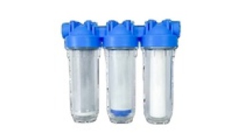 High Quality Housing  10 Inch Pipe 3 Stages Water Filter Large-scale Water Filter  Bottle Family Water Filter Jug1