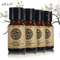 AKARZ Famous brand tea tree rose peppermint lemon essential oil Pack For Aromatherapy, Massage,Spa, Bath 10ml*4