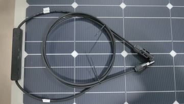 PET transparent flexible solar panels