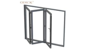 American Standard Aluminum Window Folding Graphic Design Horizontal Modern Aluminum Alloy EPDM Nylon Soundproof Louver CN;GUA1