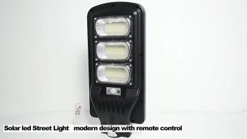 Outdoor Smart Street Lighting System 450 Lighting Area Solar Street Light Outdoor1