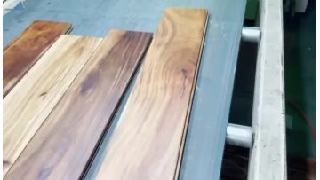 Acacia Lacquered production line
