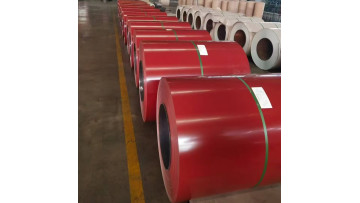prepainted red color aluminum coil