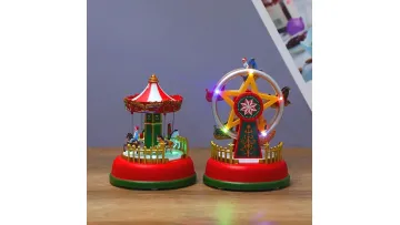 Vibrant Holiday Carousel Wheel for Festive Celebrations and Joy1