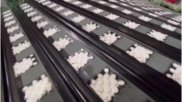 Cold bonded ceramic overmolding