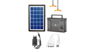Portable Phone Charge Home Lighting Mini Power Solar Kits Solar Home Lighting System1