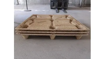 Low Price Compressed Wood Pallet Free Sample 4way Presswood Pallets1
