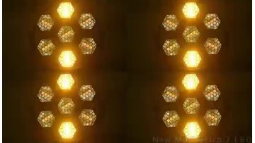 7pcs Mini LED Pixel Retro Light