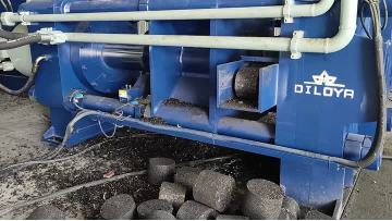 Horizontal Metal Chips Briquetting Machine