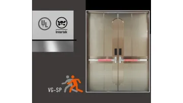 UL Listed Panic Exit Device Fireproof Double Open Metal Fire Door1
