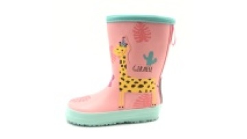 Eco-friendly Non-Slip Waterproof Water Shoes Children Cute Rubber Rain Boots For Kids Kindergarten Juniors Toddler Girls Boys1