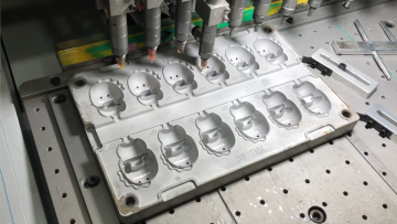 PVC 3d doll keychain making machine