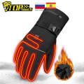 HEROBIKER Waterproof Motorcycle Gloves Heated Guantes Moto Touch Screen Battery Powered Motorbike Racing Riding Gloves Winter##