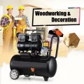 0.8 /1 /1.4 /2Hp Inflatable Small Piston Air Compressor Oil Free Air Pump with Low Noise Woodworking Paint Spray Pneumatic tools
