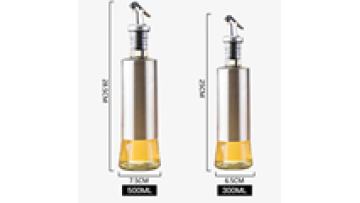Wholesale  Clear  Empty  500ml  Kitchen Liquor Bottle  For  Olive  Oil1