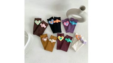 New Cute 3D Middle Tube Stacked Socks