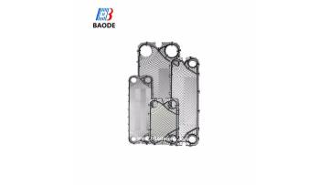 Plate heat exchanger plates production assembly