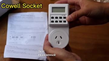 Digital Electrical Wall Plug-in Power Socket Timer Switch