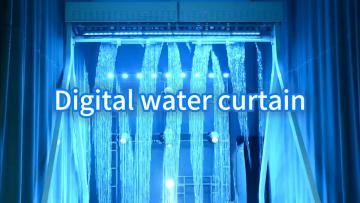 Digital waterfall