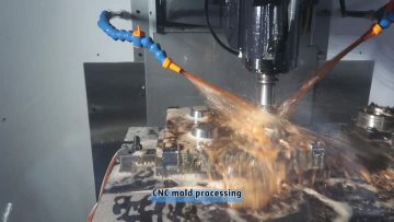 CNC mold processing