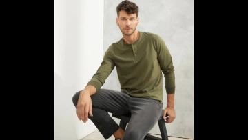 MEN'S KNITTED VINTAGE LONG SLEEVE