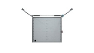 SESEPPES sectional industrial door for workshop golden supplier commercial sectional door sectional overhead door1
