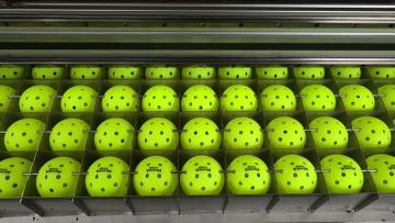 Real Shot | Automatic Laser Drilling Production Line for Pickleball
