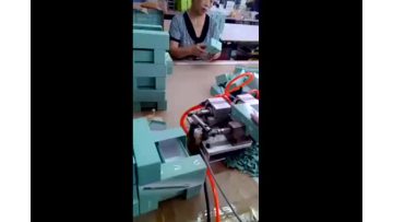Half hole punching machine for box